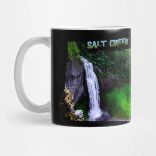 Oregon State Outline (Salt Creek Falls) Mug